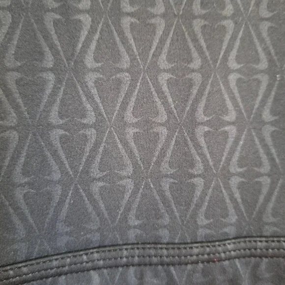 nike tank top bra size small black with cute nike swish design - Picture 2 of 5